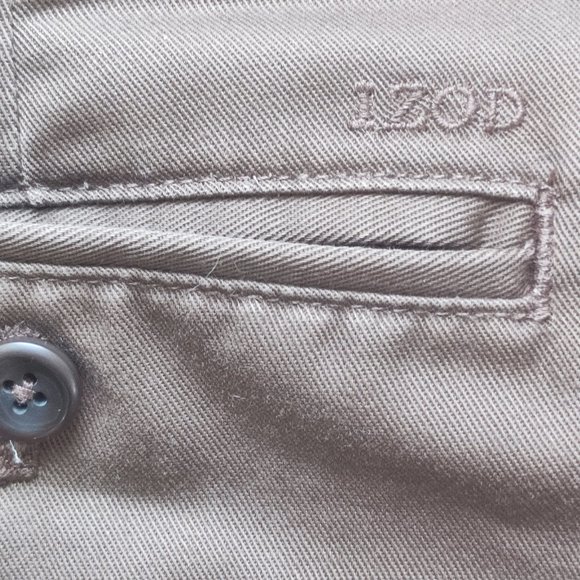 Izod casual pants brown size 42x32 - Picture 3 of 5